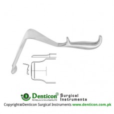 St. Marks Pelvis Retractor Stainless Steel, 29 cm - 11 1/2" Blade Size 193 x 60 mm - 60 x 45 mm